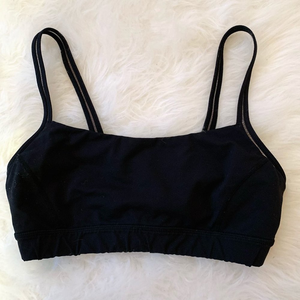 Lululemon Athletica Black Sports Bra Size 4